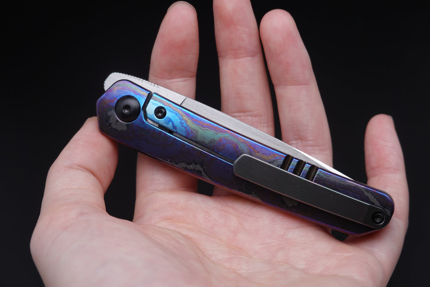 Imkee design SS1 M390 Blade Zircuti Limited Edition